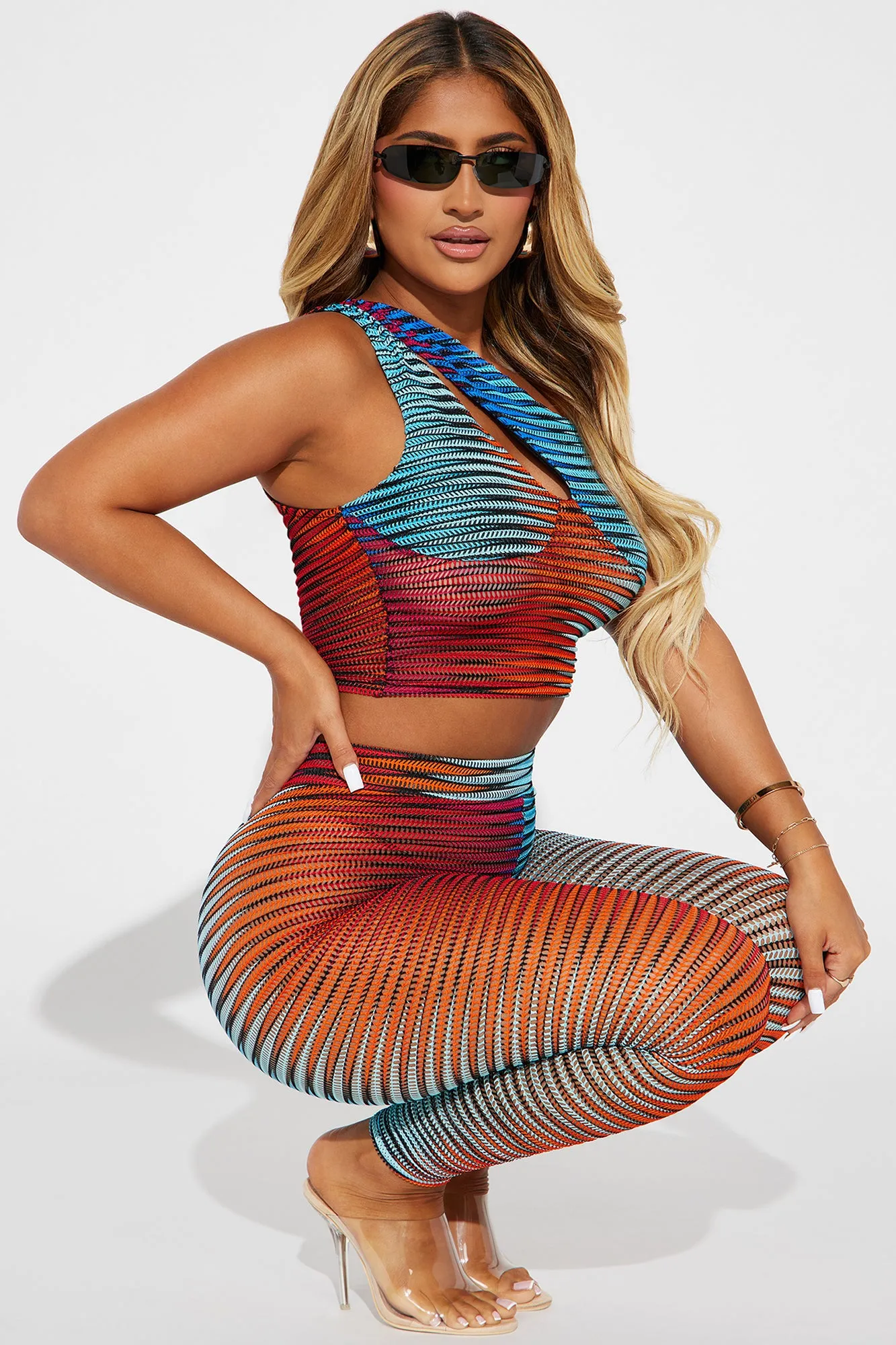 Be A Star Legging Set - Multi Color