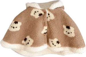 Big Girls Jackets And Coats Baby Toddler Boys Girls Wool Blend Winter Hooded Outerwear Capes Poncho Coat