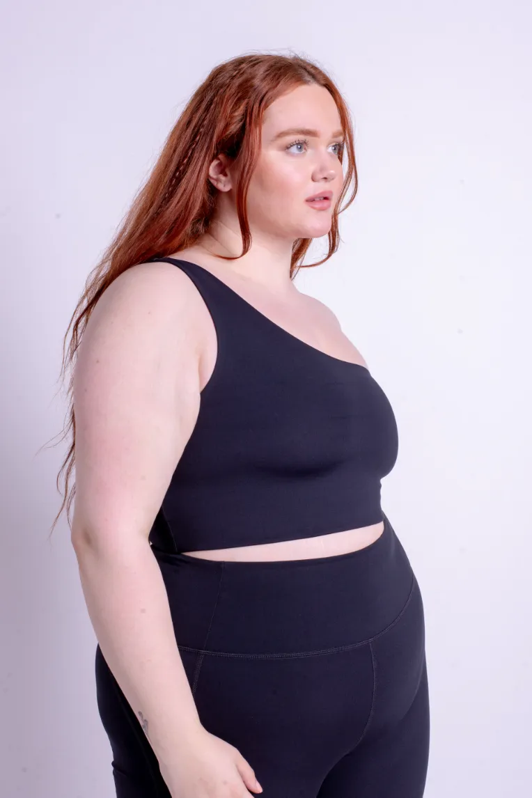 Girlfriend Collective Bianca Bra - Black