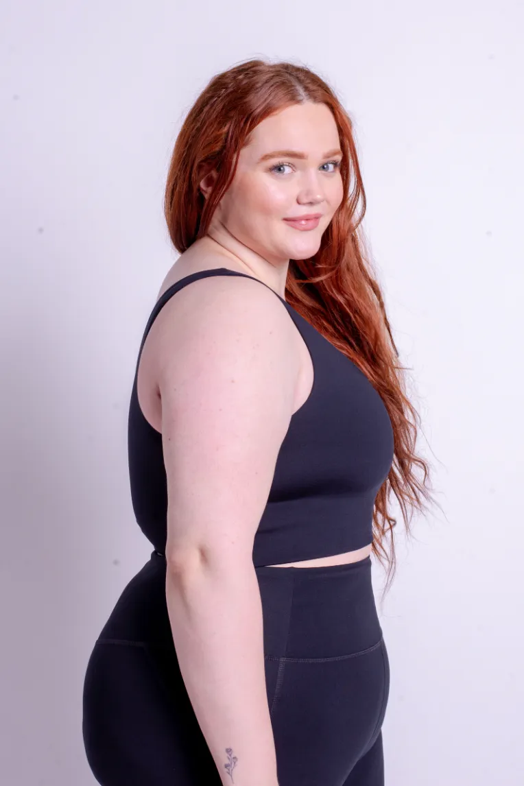 Girlfriend Collective Bianca Bra - Black