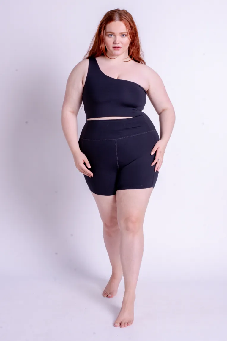 Girlfriend Collective Bianca Bra - Black