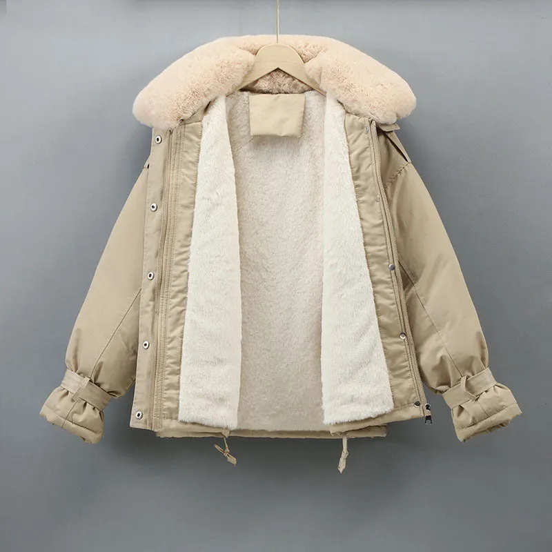 Korean Women's Casual Short Down Padded Jacket