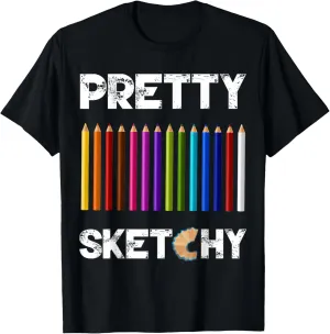 Lover Colored Pencils Artists T-Shirt