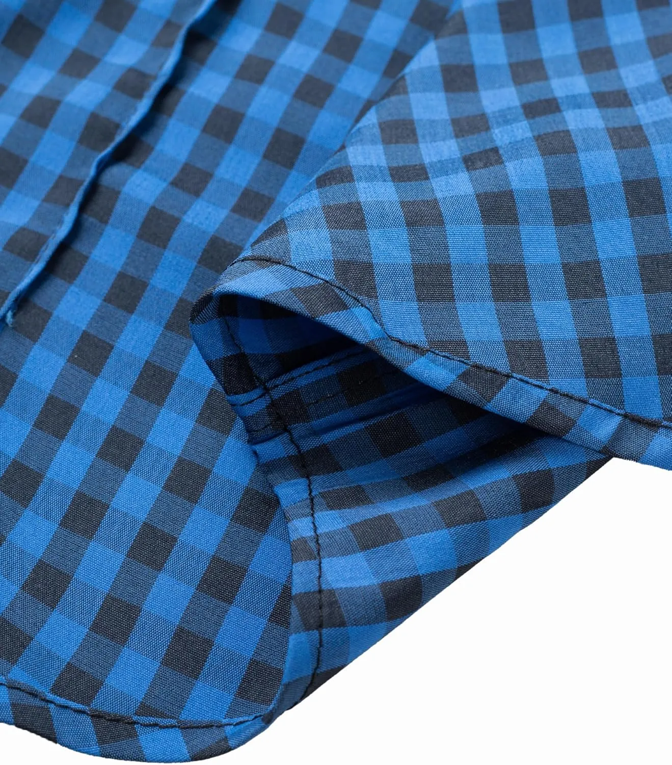 siliteelon Womens Plaid Dress Shirts Long Sleeve Button Down Wrinkle-Free Stretch Solid Casual Work Office Blouse Top