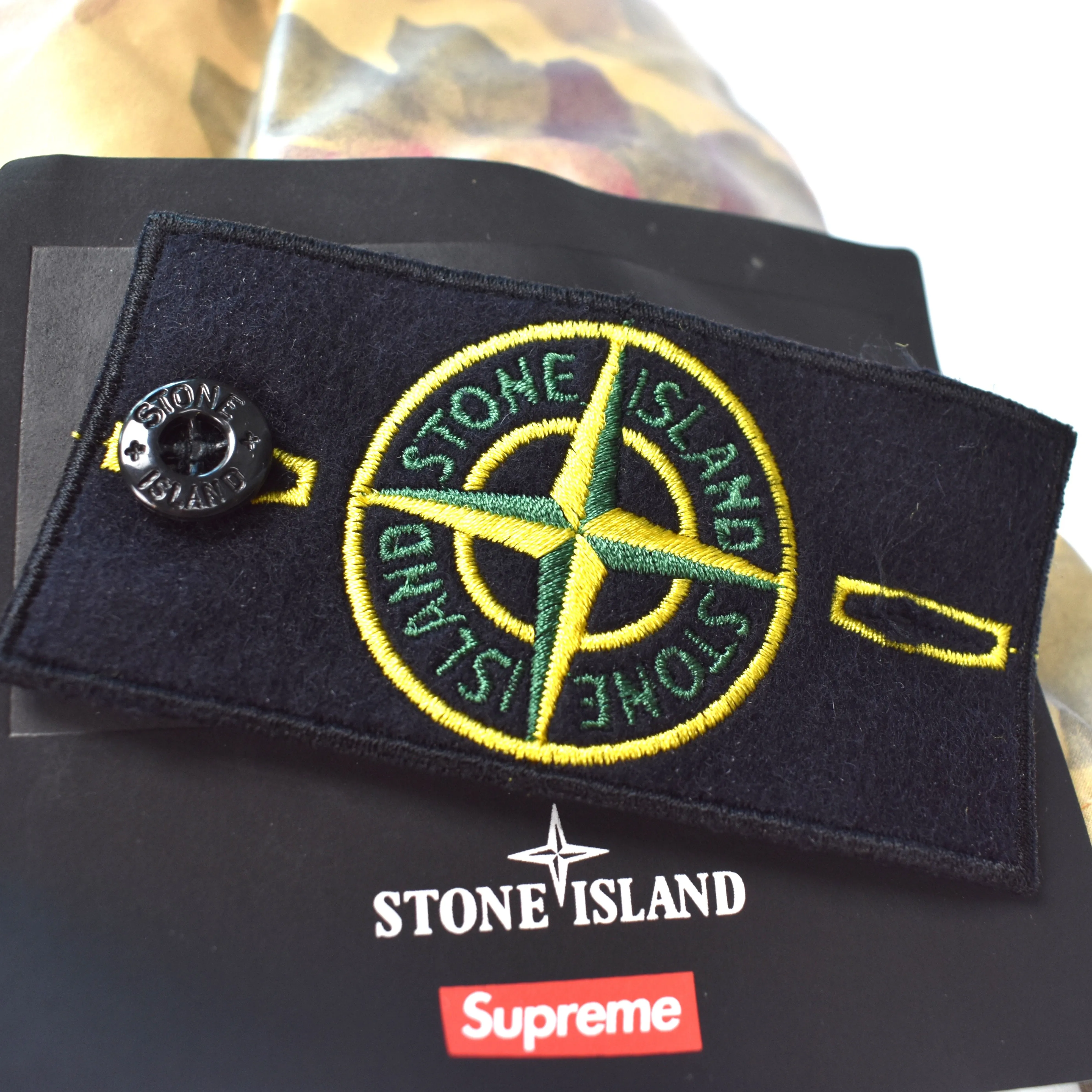 Supreme x Stone Island - Copper Floral Puffy Jacket