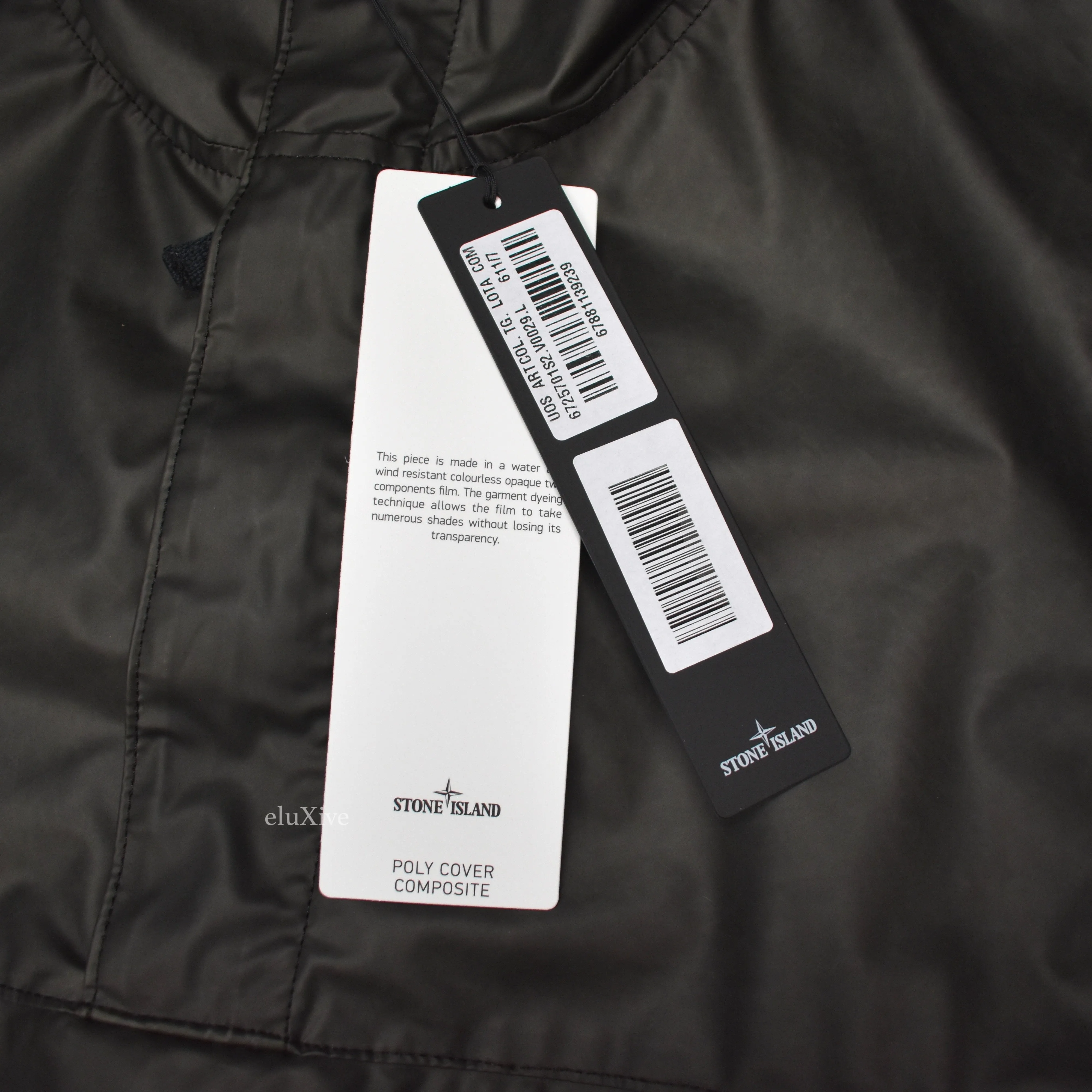 Supreme x Stone Island - Poly Cover Anorak (Black)