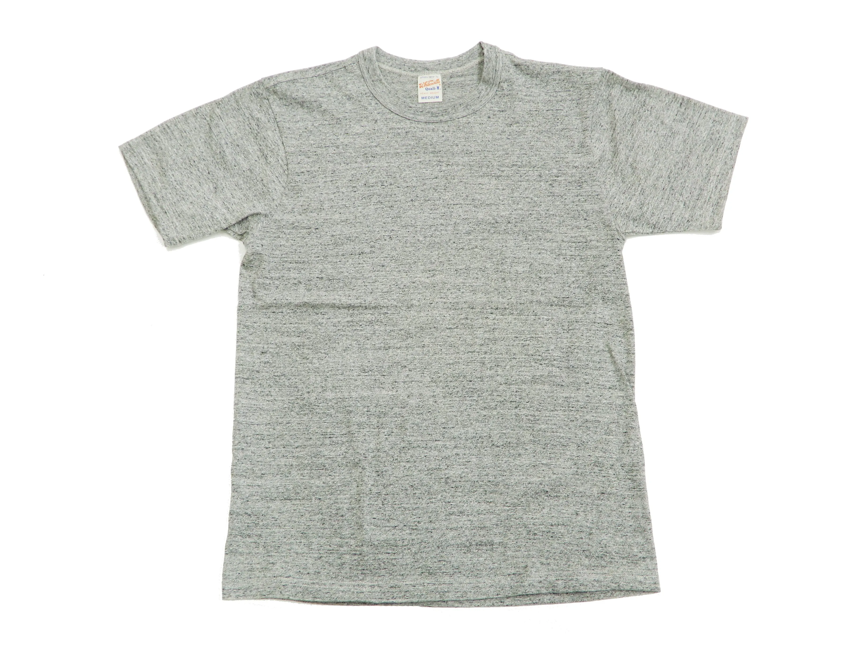 Whitesville 2-Pack T-shirts Men's Plain Short Sleeve Loopwheeled Tees by Toyo Enterprises WV73544 113 Heather-Gray