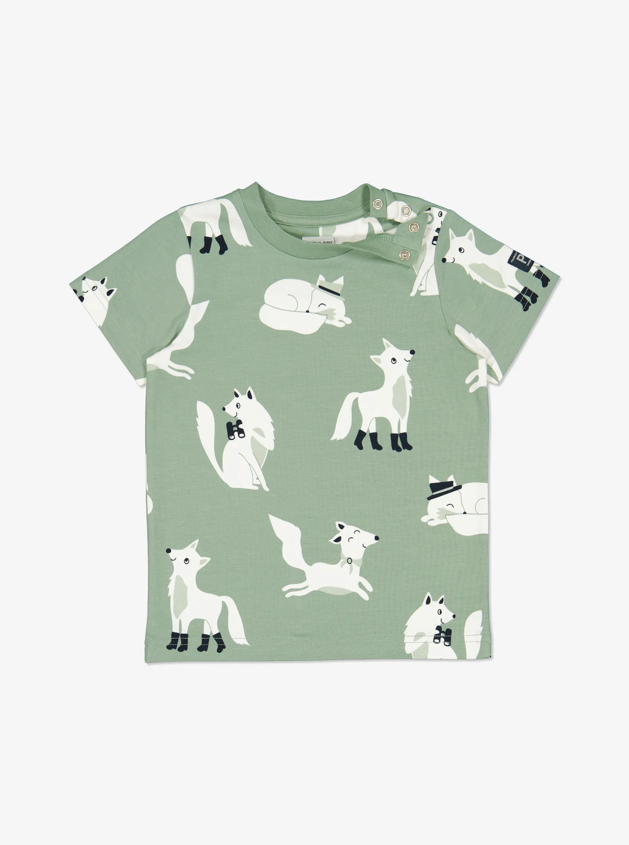 Wolf Print Kids T-Shirt